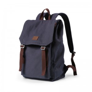 Men and women computer backpack leisure shoulder travel canvas college student junior high school student schoolbag Custom wholesale