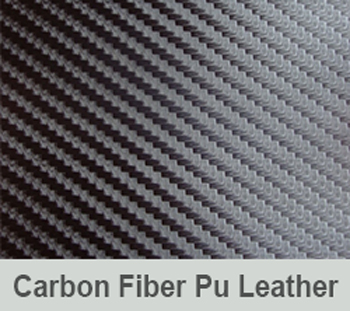 Carbon fiber Pu leather