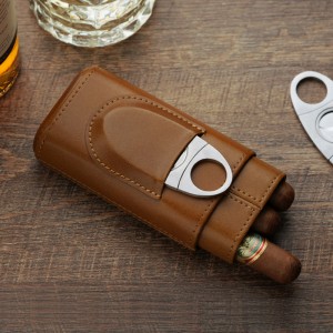 Carry-on cigar case is customizable