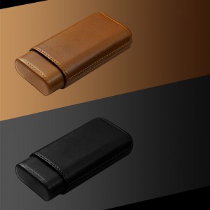 Carry-on cigar case is customizable