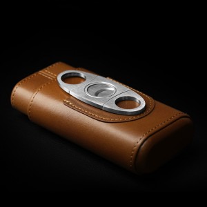 Carry-on cigar case is customizable