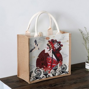 Jute handbag customization