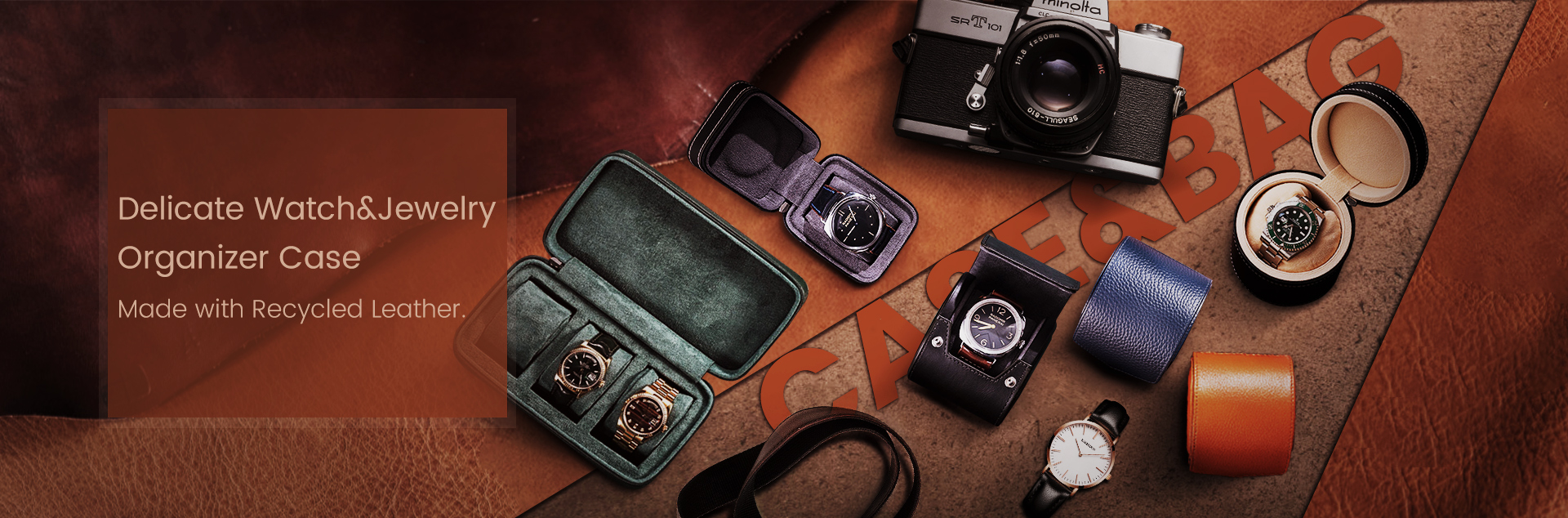 Professional manufacturer of customized watch case.