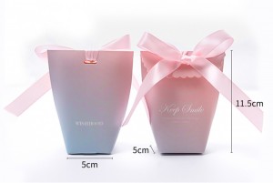 Creative wedding candy box wedding high class return gift candy bag candy gift box packing box paper box box empty box